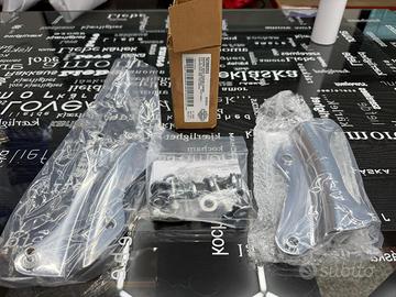 Kit attacco 4 punti cromato