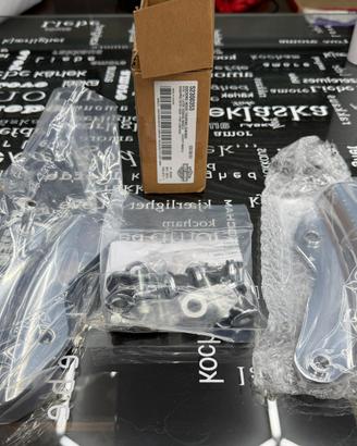 Kit attacco 4 punti cromato