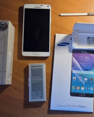 SAMSUNG NOTE 4 SM-N910F funzionante con accessori
