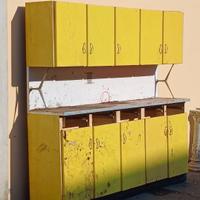 Credenza da cucina Salvarani anni 60