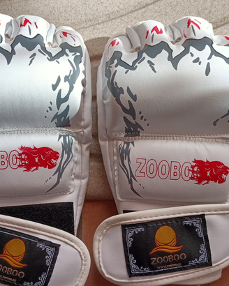 Guantoni da Boxe kickboxing da Mezzo Dito S