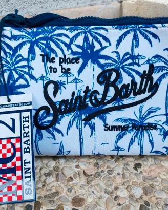 pochette MC2 saint barth palme blu 