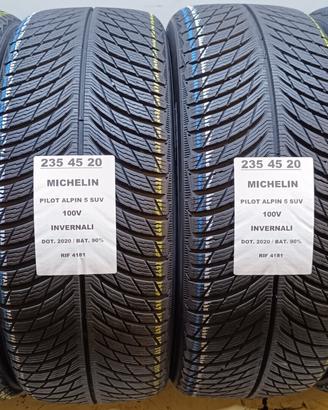 4 GOMME 235 45 20 MICHELIN INV RIF4181