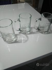 set bicchieri da birra 