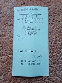 biglietto autobus copit pistoia