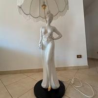 Lampada da terra vintage