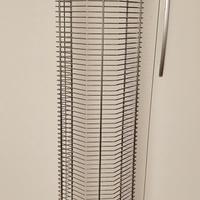 Porta CD/DVD in metallo cromato 