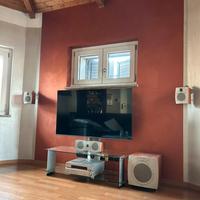 Sonorous supporto in cristallo per TV