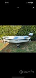 Barca 3 persone con motore Honda 2.3