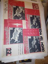 manifesto poster pubblicitario ente radio rurale