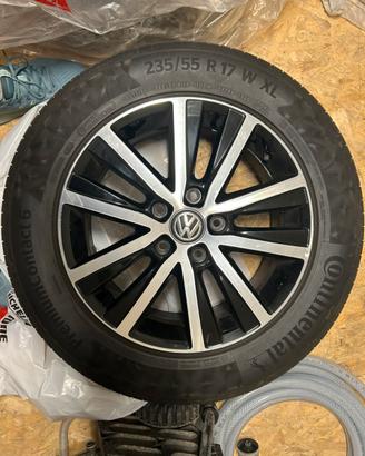 Cerchi per Volkswagen  T6  originali-17 pollici