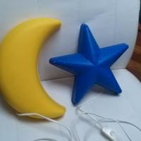 Lampade notturne per bambini, Sole e Luna IKEA