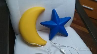 Lampade notturne per bambini, Sole e Luna IKEA