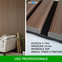 Pannelli acustici verticali design Akushield