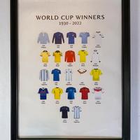 Poster Calcio Mondiali elegante