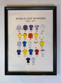 Poster Calcio Mondiali elegante