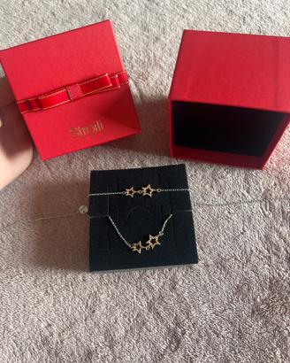 Set bracciale e collana stelle Stroili