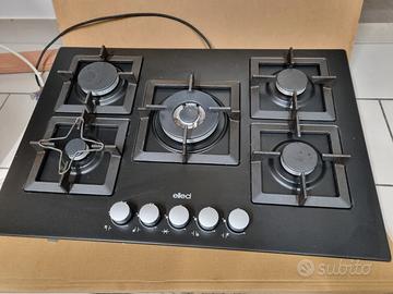 Piano cottura 5 fuochi 75 cm