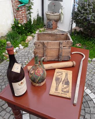 6 oggetti epoca fine '800 antichità