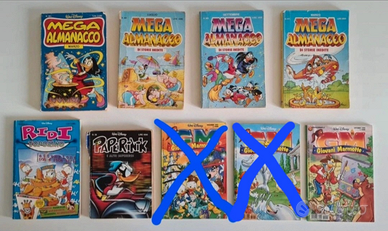 Mega Almanacco, Ridi Topolino, Paperinik, GM