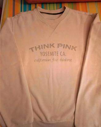 Felpa Think Pink tg. M