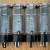 Quartetto Mullard NOS EL34 xf4 Blackburn