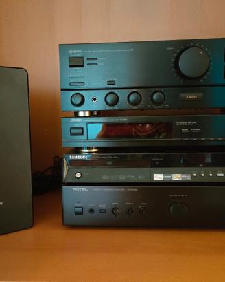 Impianto Hi-Fi completo e sistema Home Cinema