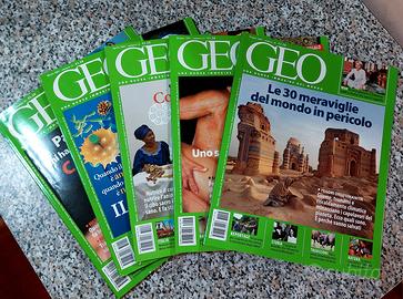 Rivista GEO - 2007 n. 14 - 15 - 16 - 17 - 18.
