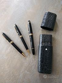 Trittico Montblanc con custodia originale