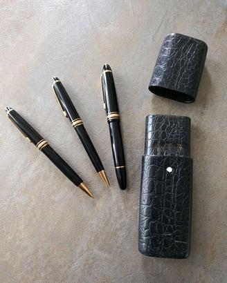 Trittico Montblanc con custodia originale