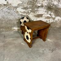 Tavolo e sedia bambini in legno