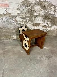 Tavolo e sedia bambini in legno