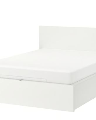 MALM Struttura letto con contenitore, 180x200