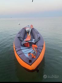 Canoa gonfiabile 3 posti
