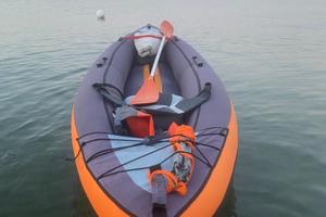 Canoa gonfiabile 3 posti