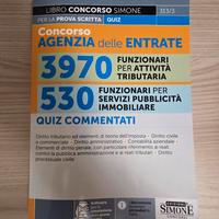 Simone libro quiz agenzia delle entrate 