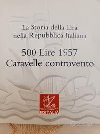 Moneta L 500 anno 1953 (PROVA) rara