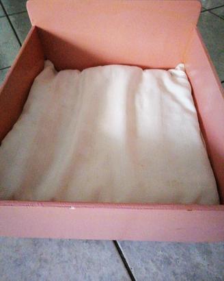 Culla bambola in legno 