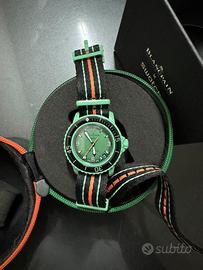 Swatch x Blancpain Scuba Fifty Fathoms green abyss