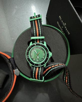 Swatch x Blancpain Scuba Fifty Fathoms green abyss