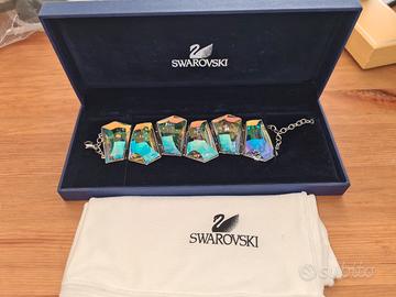 Bracciale Swarovski - Cristalli Aurora Borealis 