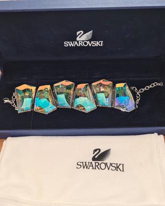 Bracciale Swarovski - Cristalli Aurora Borealis 