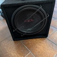 subwoofer e amplificatore alpine