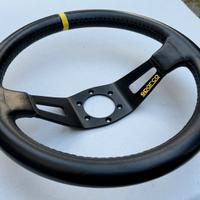 Volante a calice Sparco Rally old style in pelle