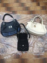 3 borse da donna
