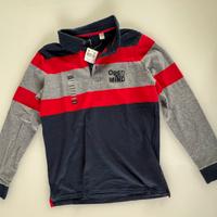 Polo maniche lunghe per bambino 12 anni