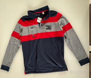 Polo maniche lunghe per bambino 12 anni