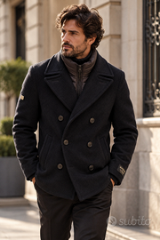 Superdry Studios 2-in-1 Wool Pea Coat