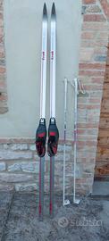 Sci da fondo, racchette e scarpe