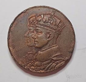 Canada, 1939, Re Giorgio VI, medaglia